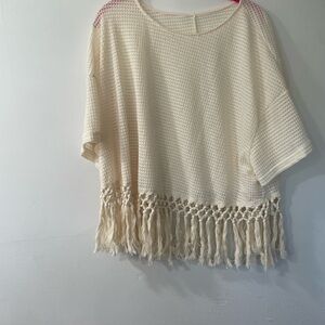 Fringe crop top 2x